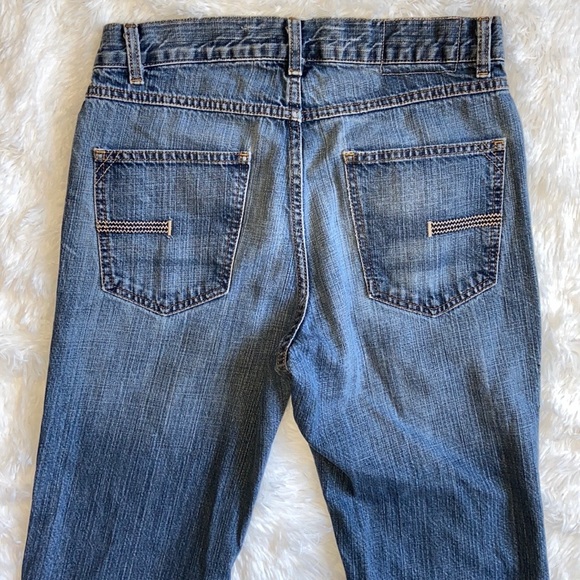 Calvin Klein Jeans Low-Rise Straight Leg Blue Jeans Size 30 - Picture 6 of 14